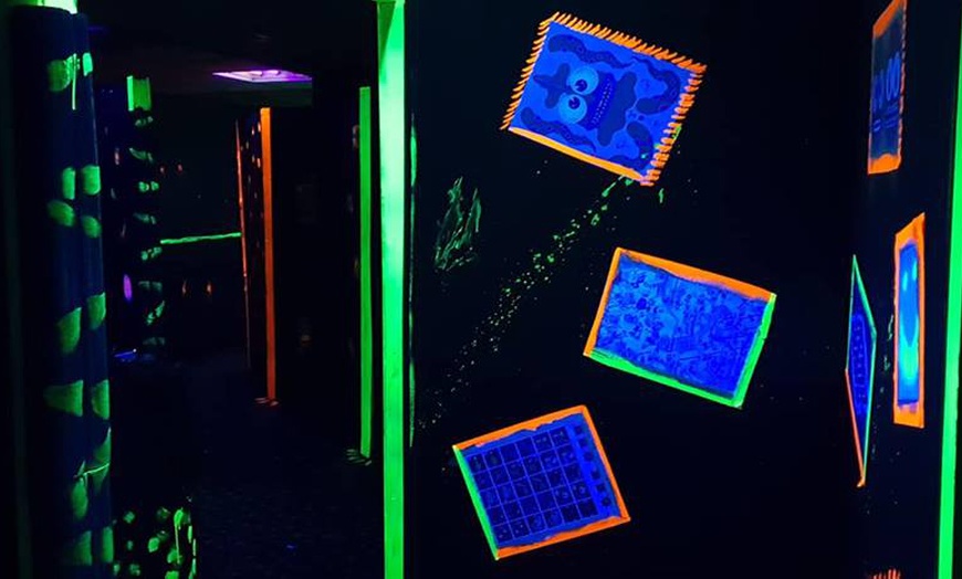 Image 5: Two Laser Tag Games for One