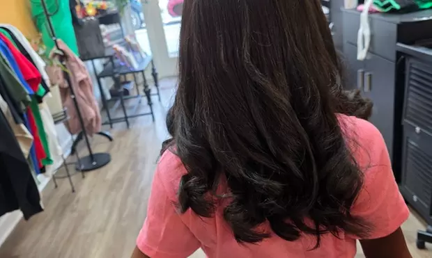 Get Shampoo, Conditioning Treatment, Trim, and Silk Press