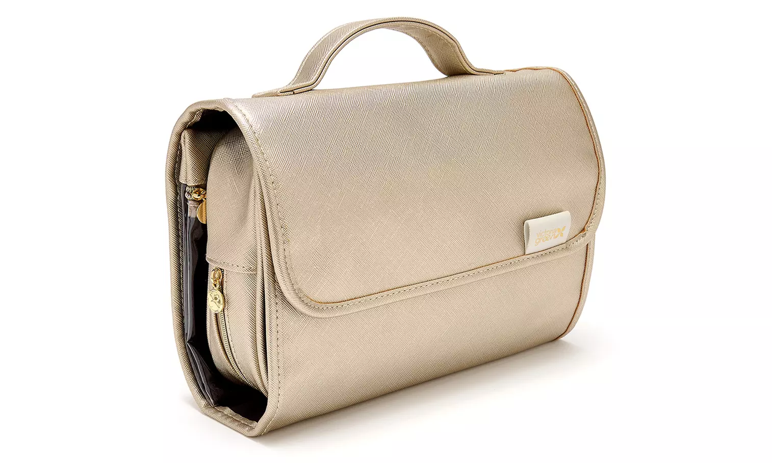 Victoria Green Hanging Wash Bag Travel Organisers