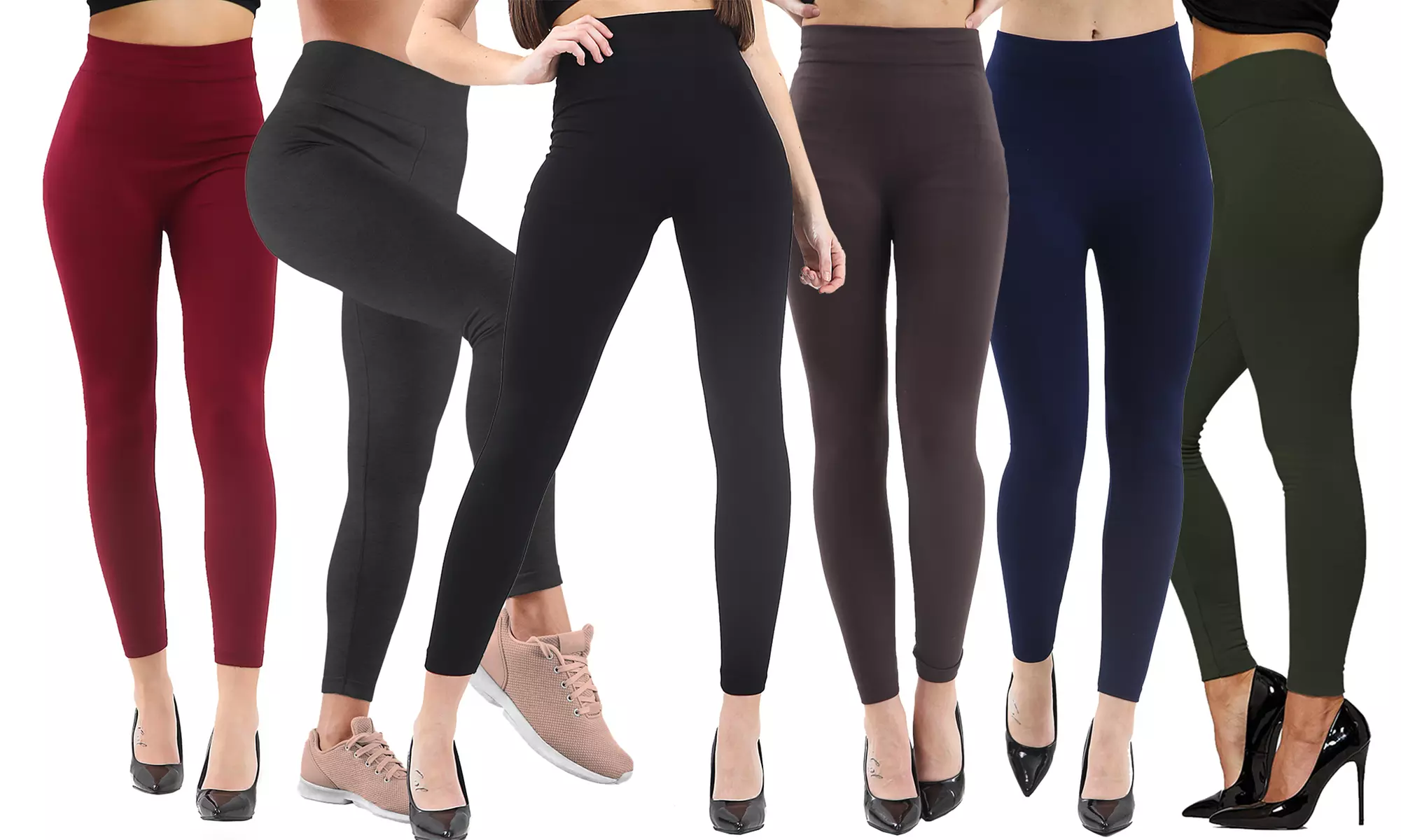 LOVE MY FASHIONS Erin Winter Warm Thick Seamless Fleece Leggings