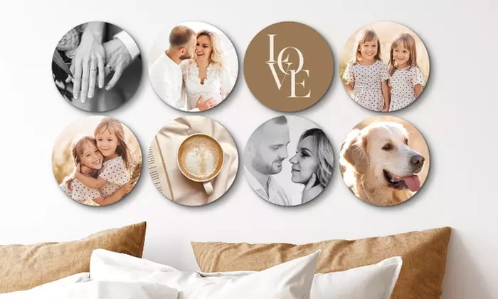 Jouw foto op een wandcirkel