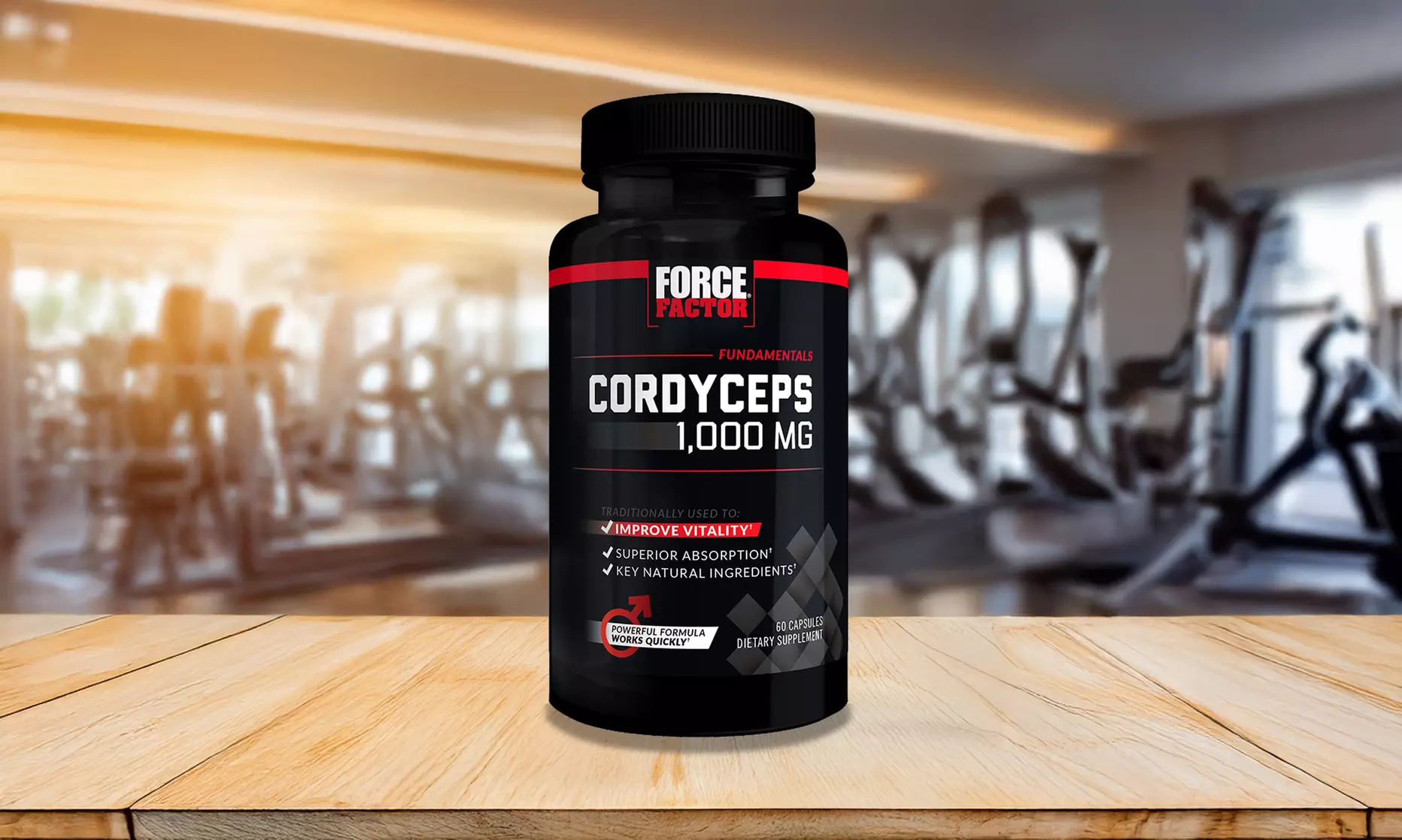 Force Factor Cordyceps Mushroom Extract 1000 MG