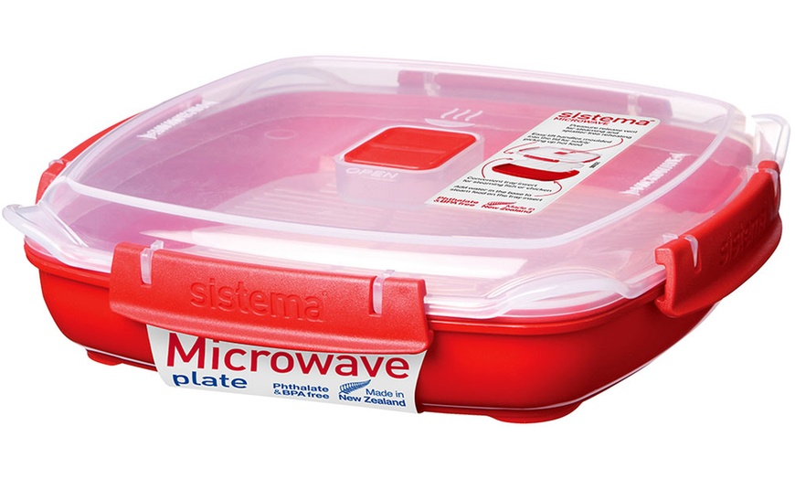 Image 8: Sistema Microwave Plate and Tray