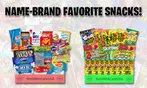 American Snack Box & Candy Gift Basket - College Care Package One Month Subscription