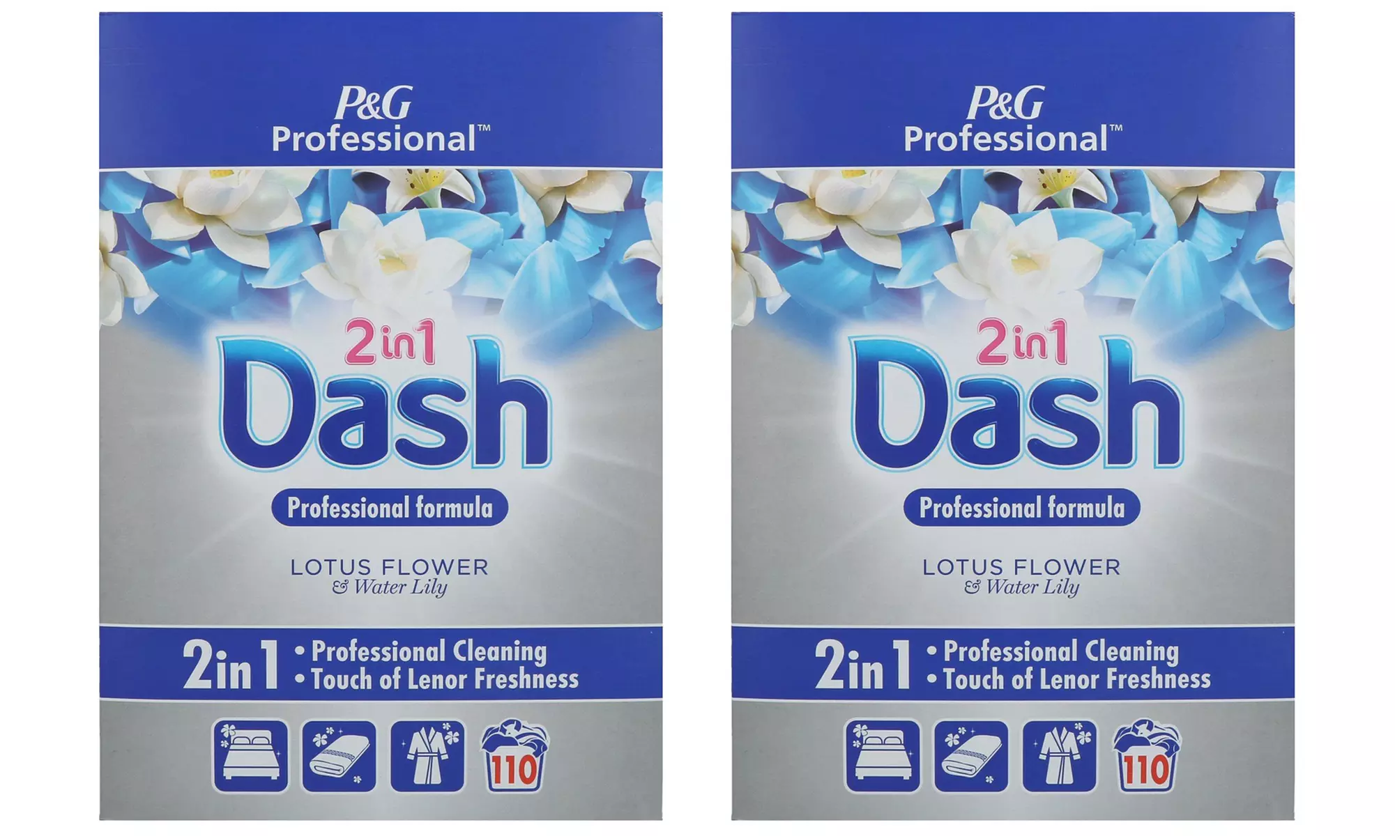 1 ou 2 packs de lessive en poudre Dash 2-en-1 - Second Medium