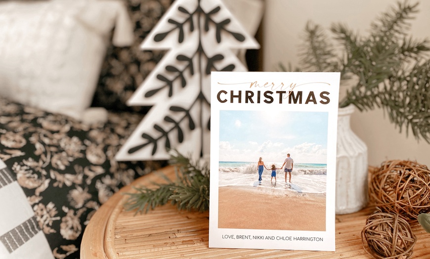 Image 7: Up to 61% Off Custom Holiday Photo Cards – Lovely Little Cards