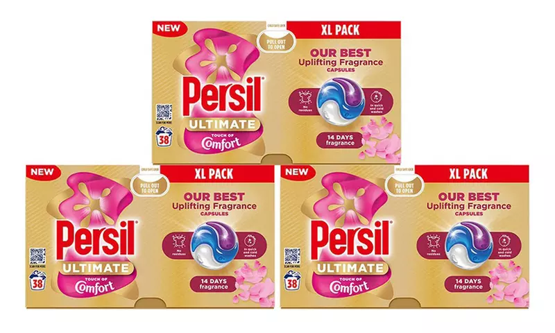 Three or Six Persil XL Ultimate Washing Capsules