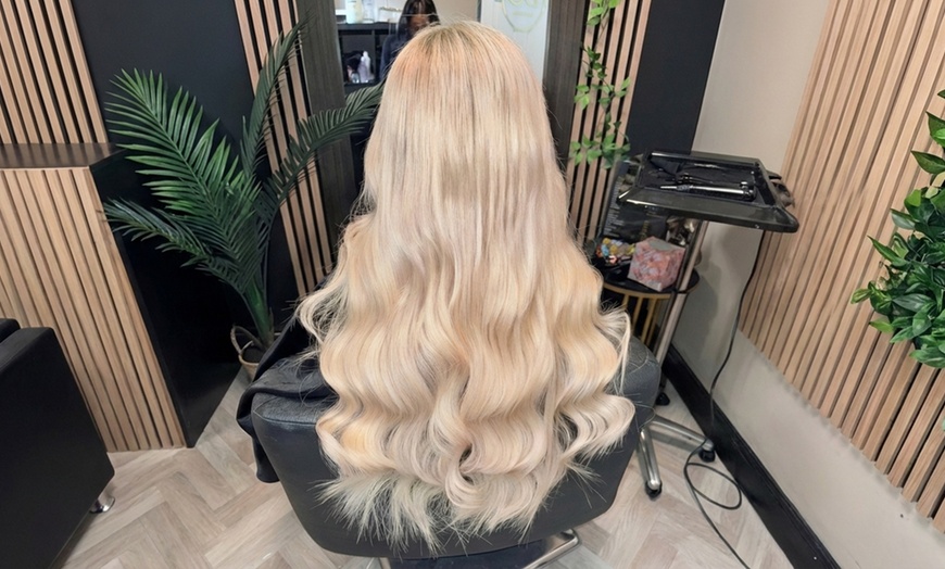 Image 2: Wash, Cut and Blow Dry with Optional Half Head Highlights or Colour