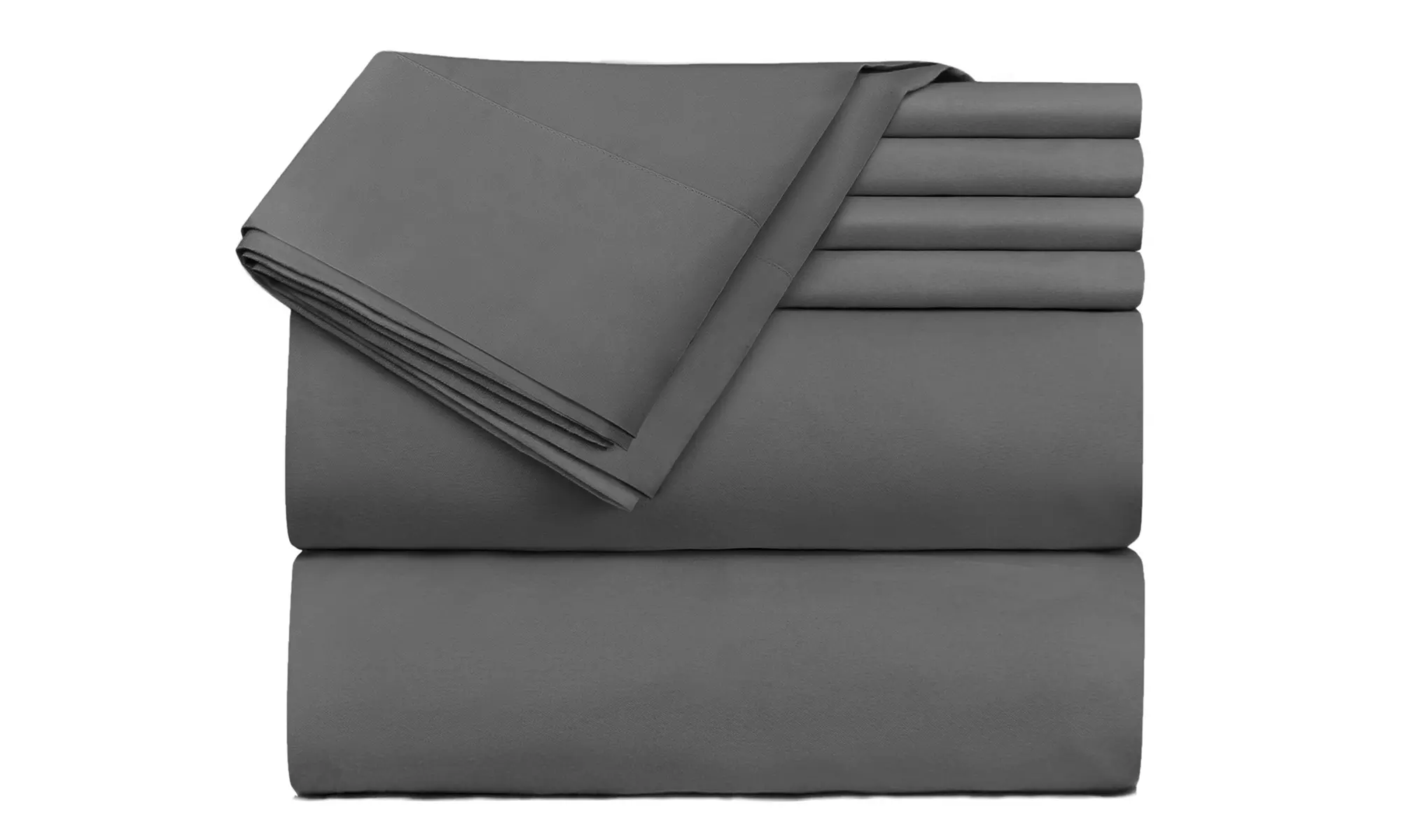 Nestl 7 Piece Split King Bed Sheet Set - Extra Deep Pocket Split King Sheet Set