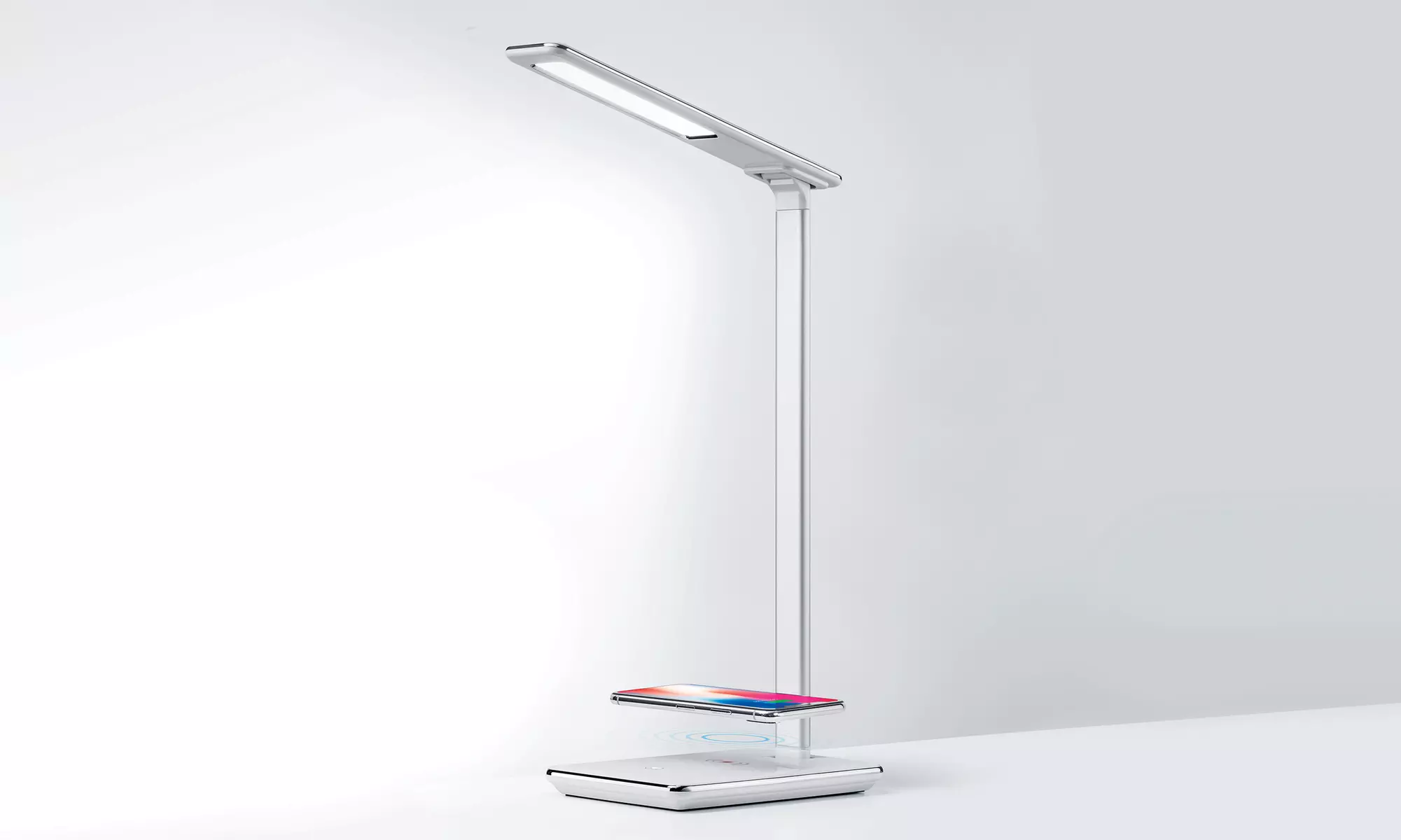 Merkury Innovations LED Lamp with Wireless and USB Charger - Second Medium