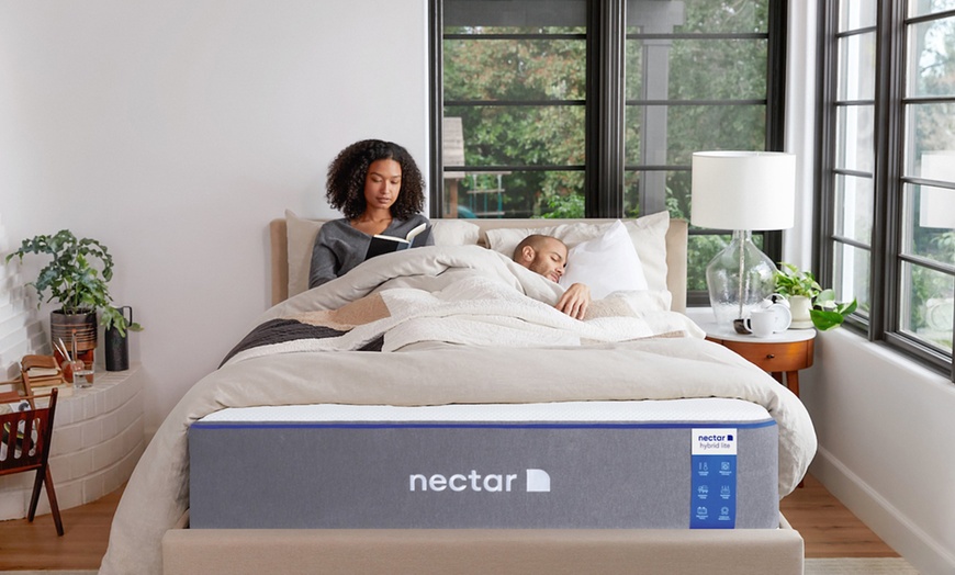 Image 1: Nectar Hybrid Lite Mattress