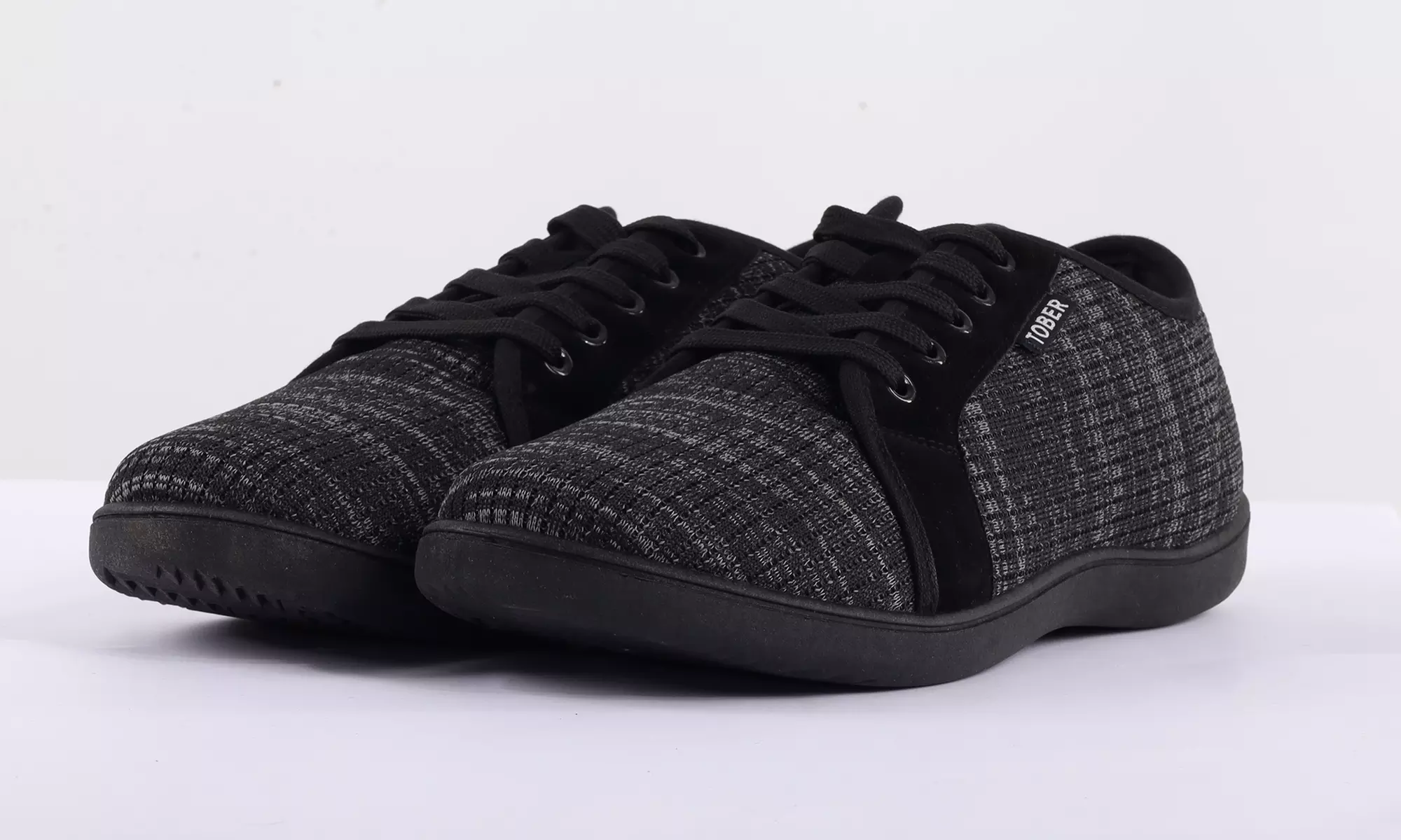 Men’s Knitted Plimsoll Trainers