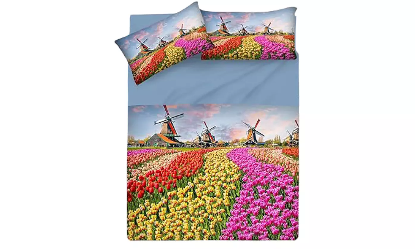 Completo lenzuola Sogni d'Oro in 100% cotone