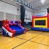 Image 5: 15 Ft Tropical Slide with Mickey Bounce Combo or Flamin' Wave Rental 