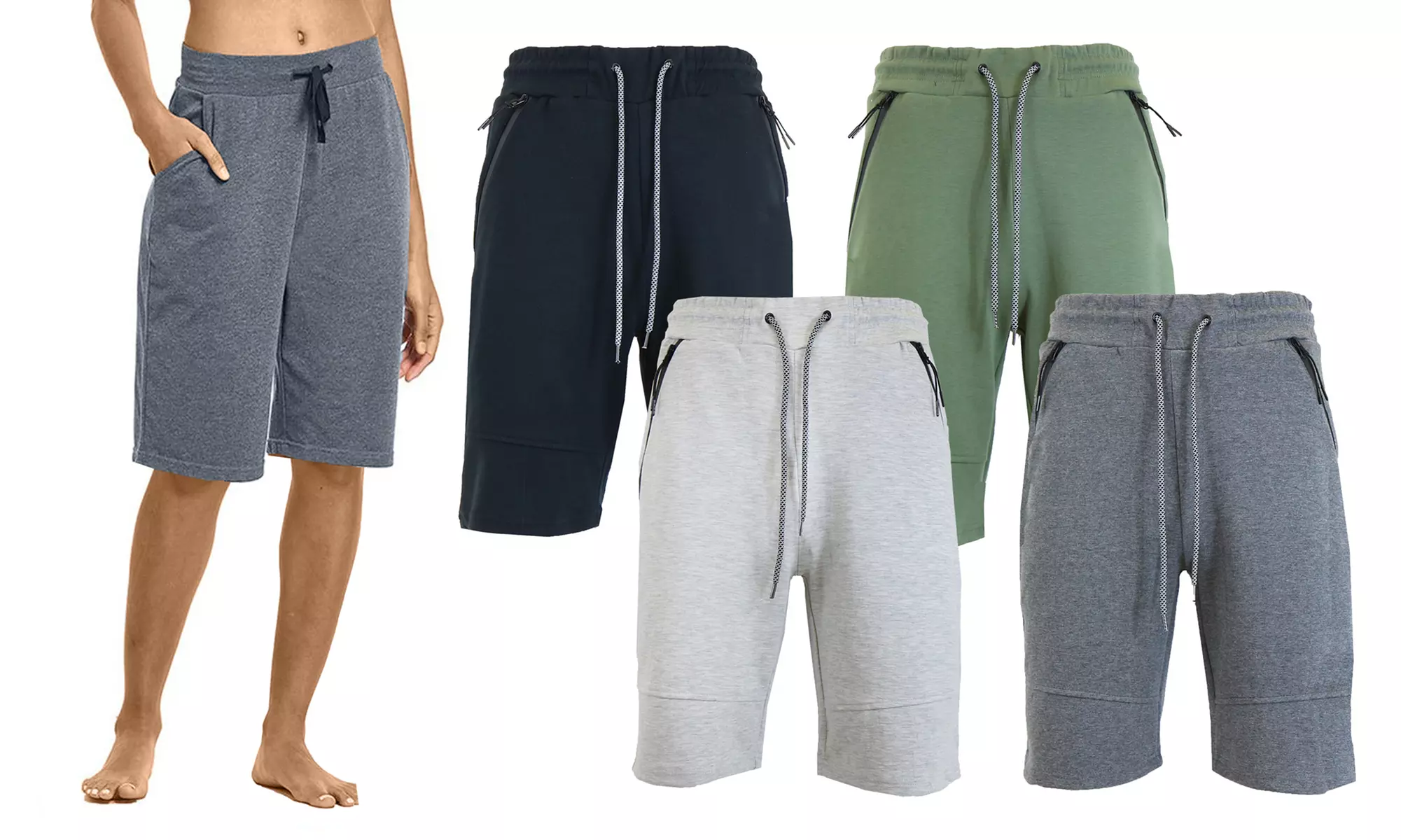 Women's Tech Fleece Loose-Fit Bermuda Shorts - Primary Image