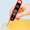 Image 2: Folding Food Thermometer - Instant Read, Digital, Stainless Steel Probe (-50-300°C)
