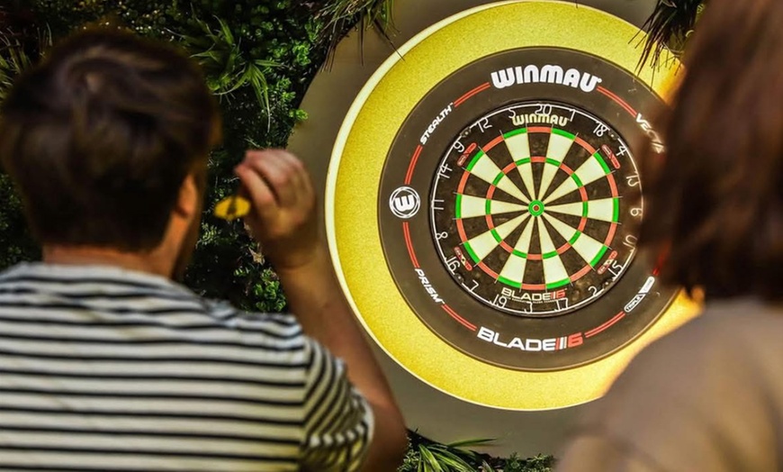 Image 1: 90-Minute of Interactive Darts with Choice of Drink for 1, 2, 4, or 6