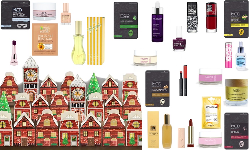 Image 4: Calendrier de l'Avent cosmétique avec eau de toilette au choix