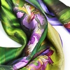 Image 17: Silk Scarf for Women in Five Styles