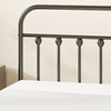 Image 17: HomCom Metal Bed Frames in Various Sizes and Colours