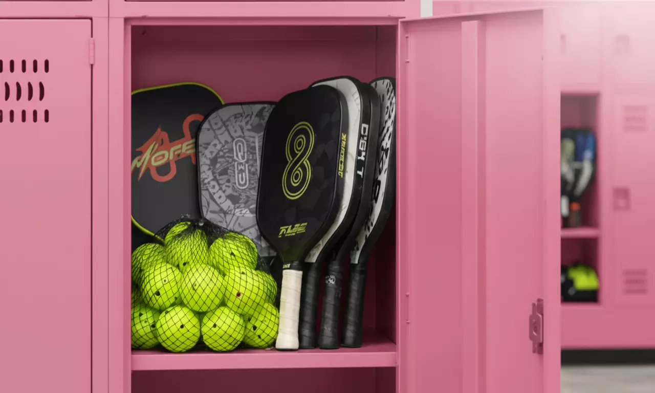 Up to 12 Players: Up to 3 Pickleball Court Hires, 12 Paddles, 9 Balls