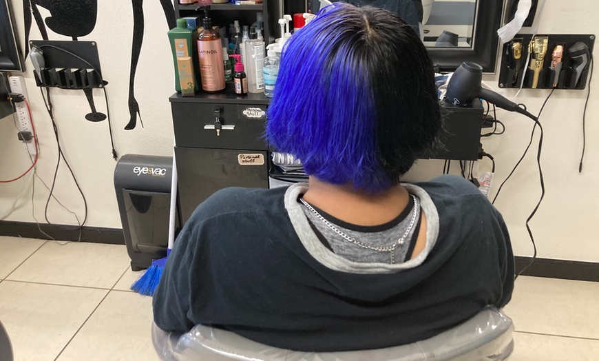 Image 12: Transform Your Hair with Single Color with Haircut and Style