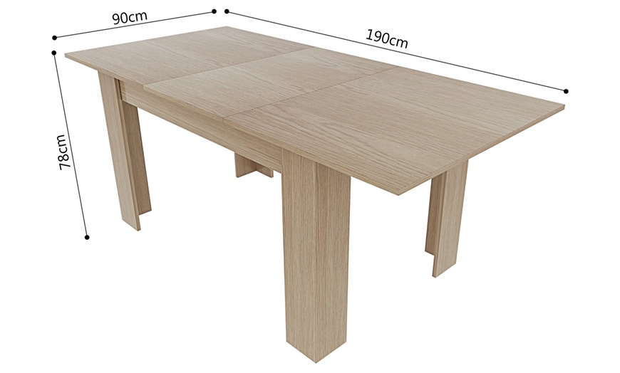 Image 21: Tavolo da pranzo estensibile
