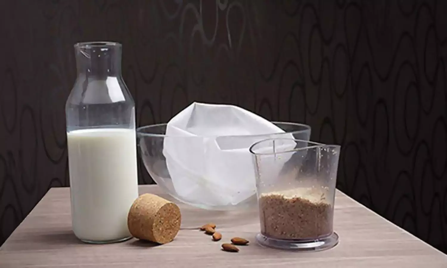 3x Organic Cotton Nut Milk Bag Reusable Food Strainer Brew Coffee Cheese Cloth
