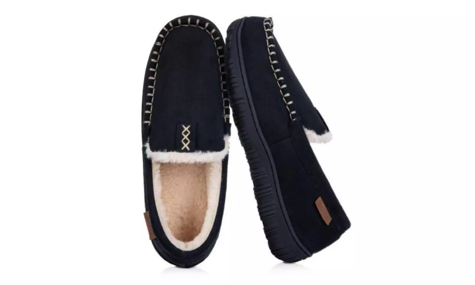 Comfortable Plush Fabric Cotton Slippers