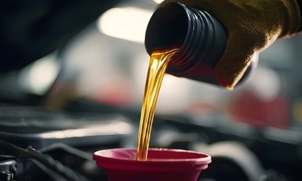 One Conventional Oil Change + Standard Filter (Up to 5qrts) - Zako Motors