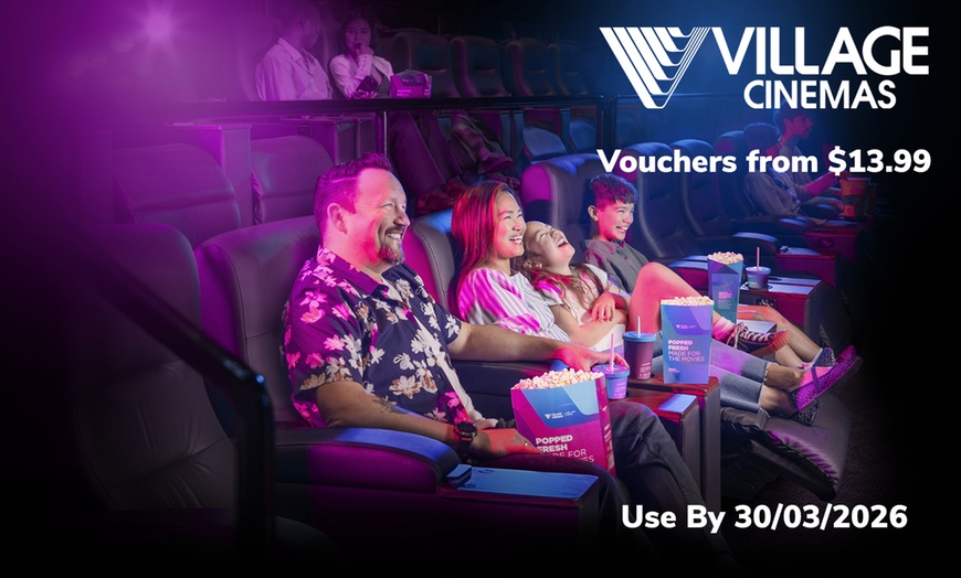 Image 1: Village Cinemas EVoucher Sale