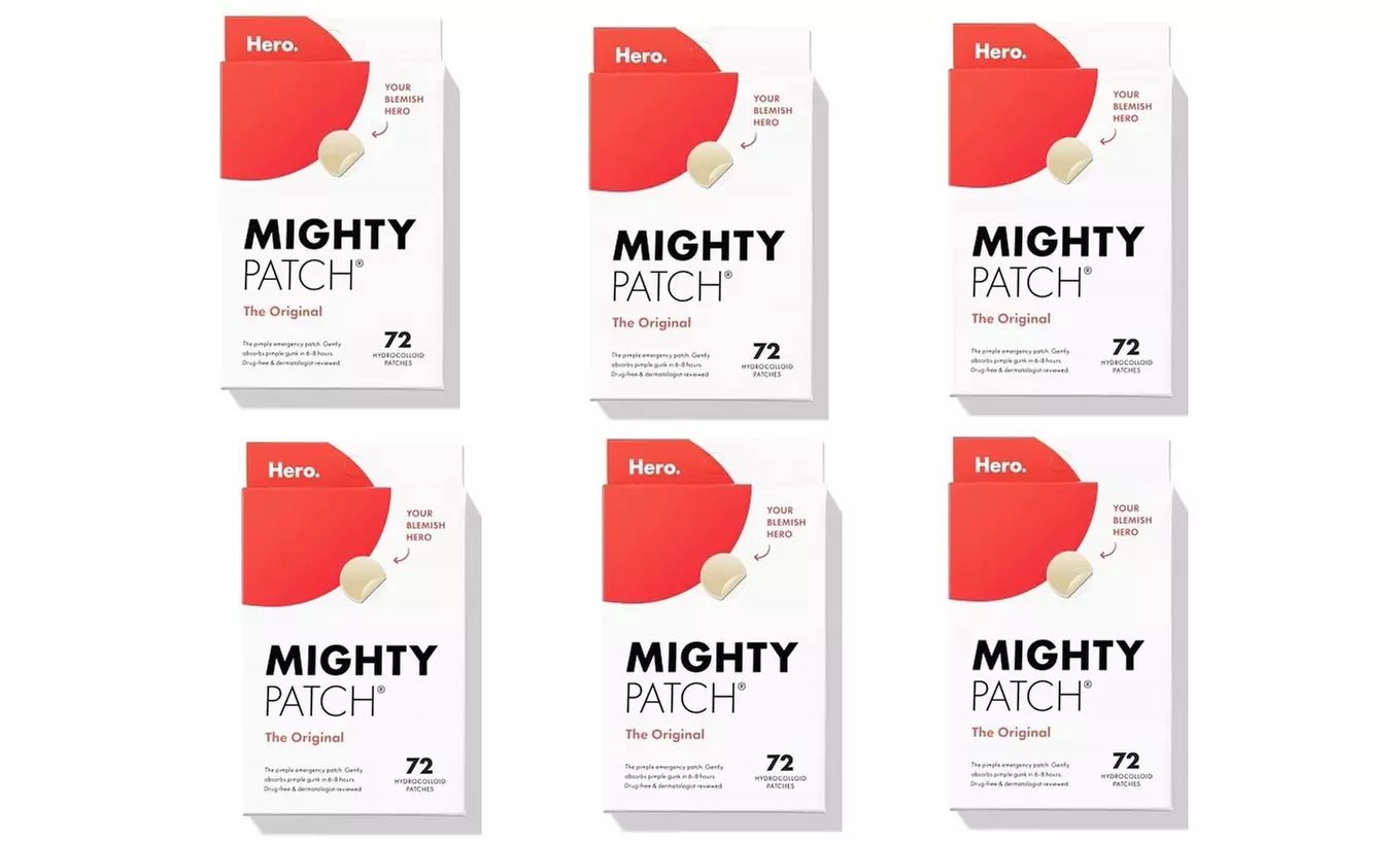 Hero Cosmetics Mighty Patch Original Patch - Acne Pimple Patch - Large 72 Ct Box