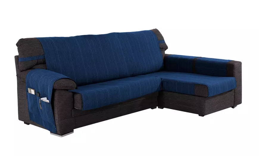Image 3: Cubre sofá chaise longue Ribera