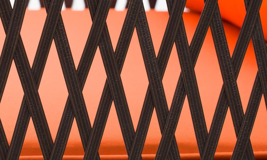 Image 14: Outsunny Woven Bistro Set with 2 Chairs and Table, Choice of Styles