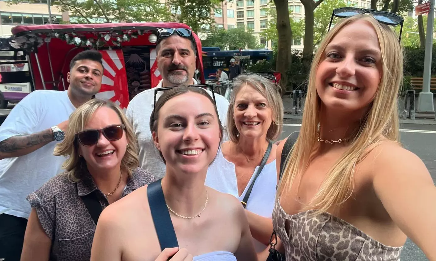 Central Park & New York City 90 Min Pedicab Tour for 1, 2 or 4 & More
