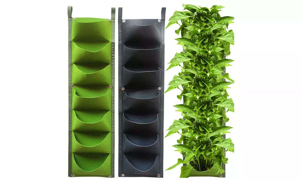 Lot de 2 sacs de plantation suspendus