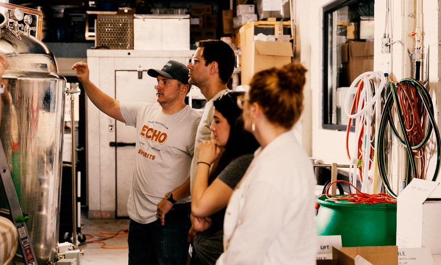 Image 5: Distillery Tour & Tasting for 2 / 4 w/ Optional 2 / 4 Souvenir Glasses