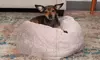 Furhaven Round Insulating Ball Pet Bed
