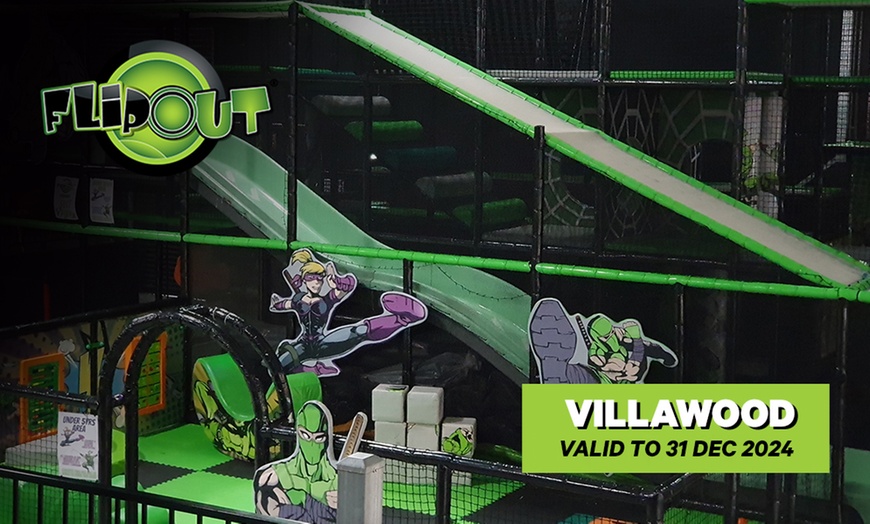 Image 1: One-Hour Trampoline Park Entry