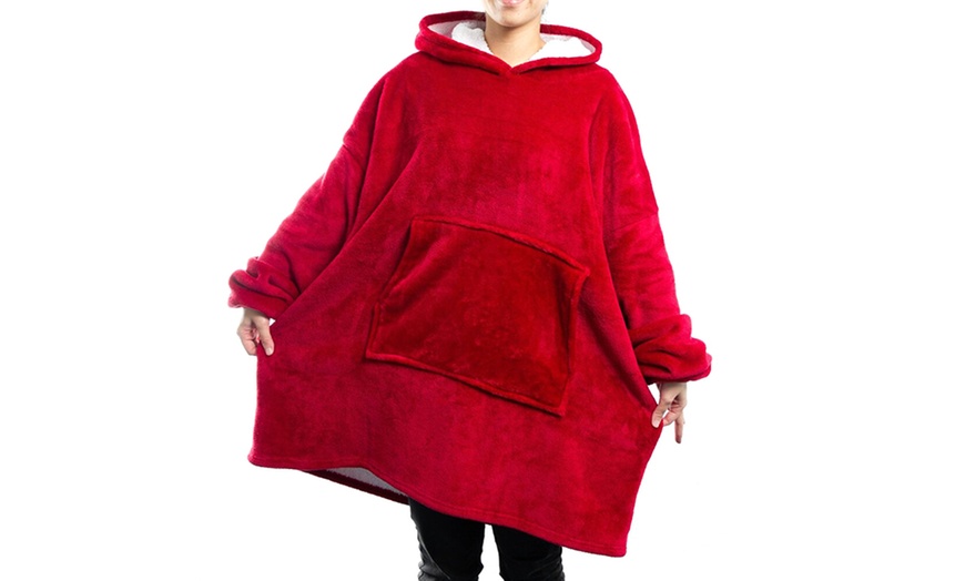 Image 20: Hoodie Blanket