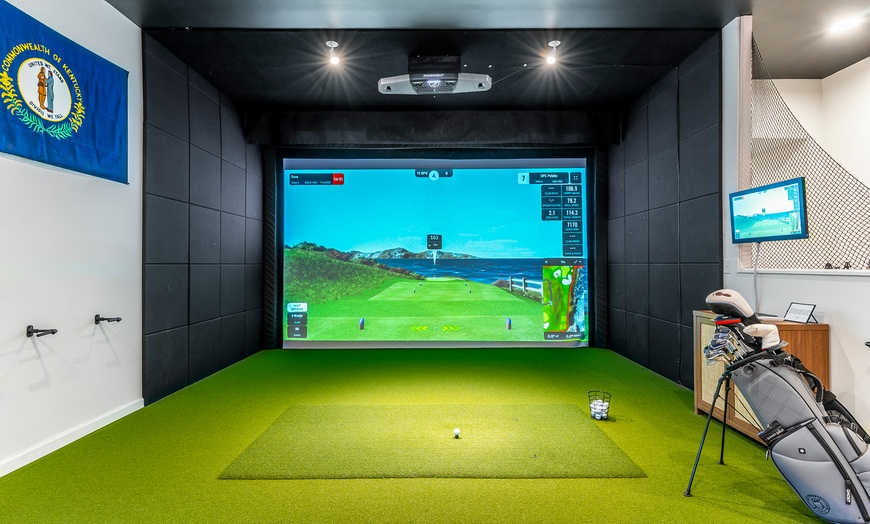 Image 7: Indoor Golf Simulator Rental at The Limestone Bay - Lexington, KY