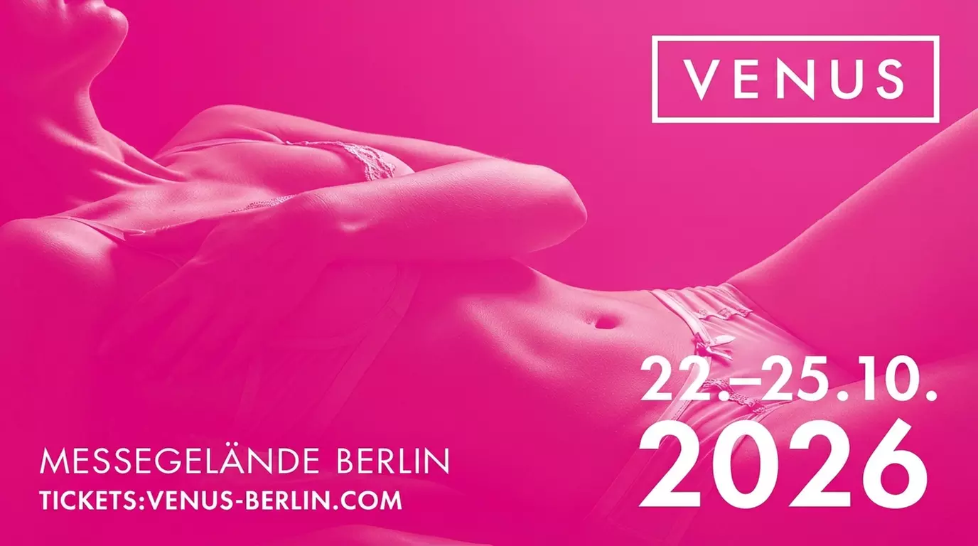 Ticket für die VENUS 2026 – Erotik- & Lifestyle-Messe am 22.-25.10.26