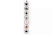 Tree of Life Healing Crystals 7 Chakra Hanging Wall Ornament - Second Medium