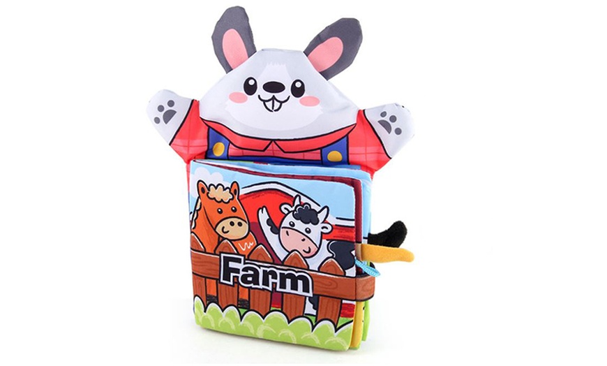 Image 3: 1x oder 2x Kinderbuch aus Stoff mit Sound-Papier