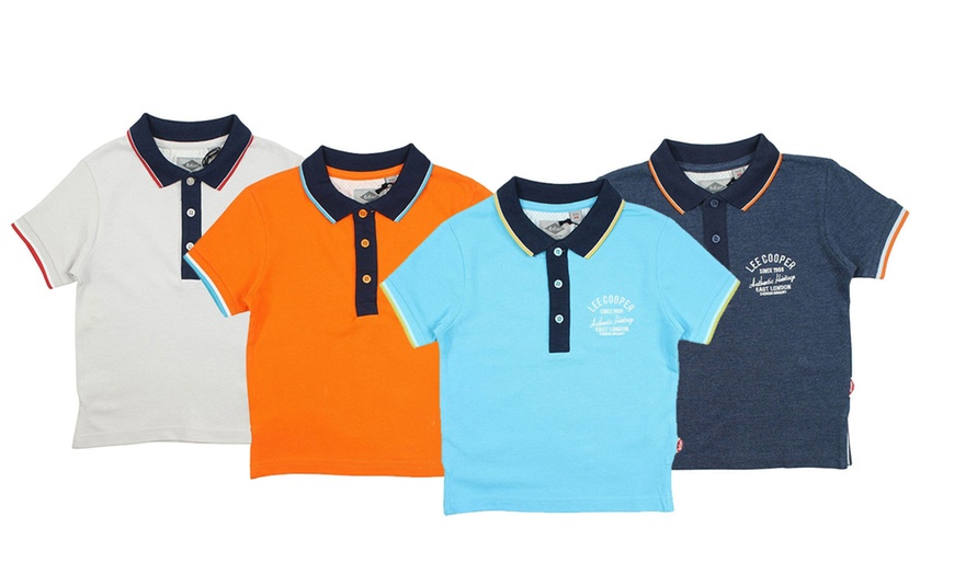 Image 1: Lee Cooper kids polo