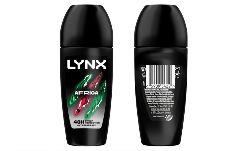 Image 5: Six-Pack Lynx Epic Fresh, Africa or Jungle Fresh Anti-Perspirant Rolls