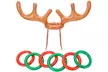 Inflatable Reindeer Antler Ring Toss Game For Kids Of All Ages (1,2,4 or 6 Pack) - Second Medium