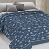 Image 3: Copriletto fantasia mare 100% cotone Made in Italy