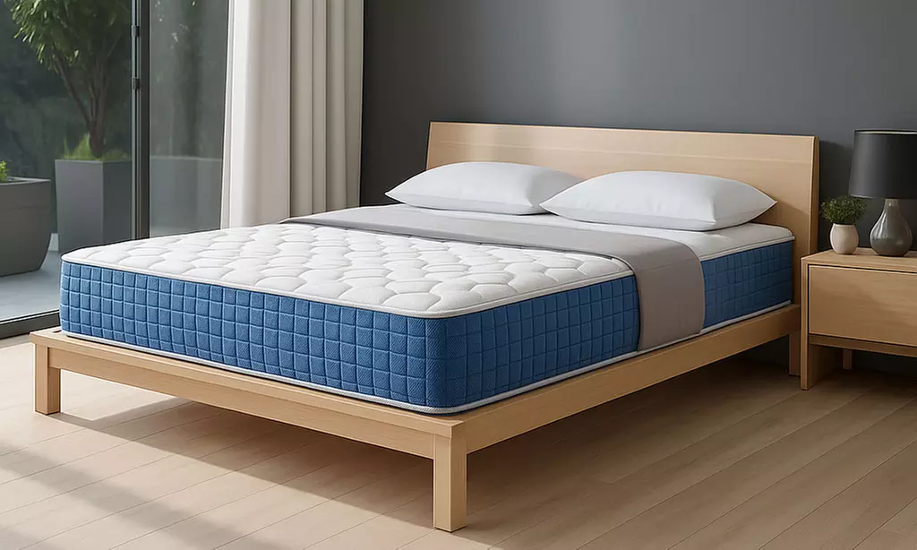 Matelas Moelleux Mousse à mémoire de forme "Blue" de la marque Dreamy, 24 cm d'épaisseur , livraison offerte - Primary Image