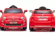 Coche eléctrico infantil con licencia oficial Fiat 500 de Injusa - Image 2